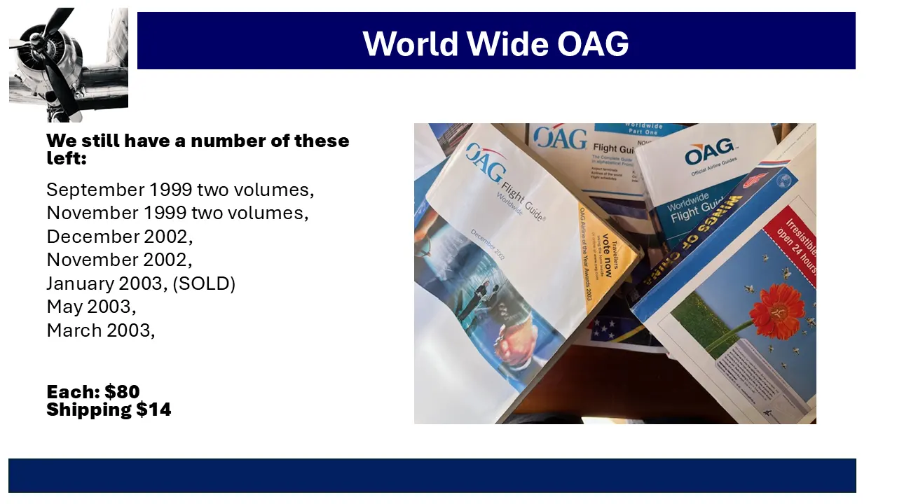 World Wide OAG